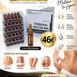 Cocktail Lipolitico fosfatidilcholina - 5ml-20 unid.