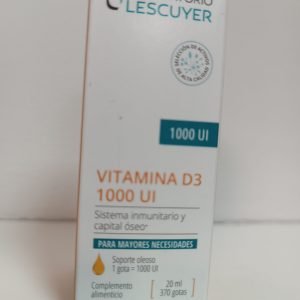 Vitamina D3, 1000UI, 20ml