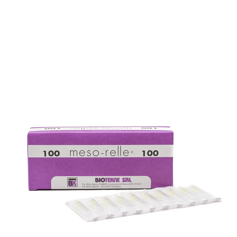 Agujas de mesoterapia 27G-4mm,50 und.