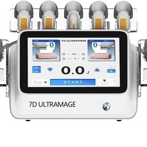 Aparato HIFU 7D, 7 cabezales