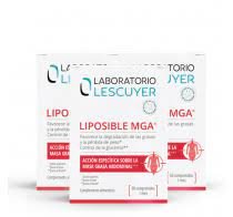 Reducir volumen-cintura, Liposible MGA,60 caps.