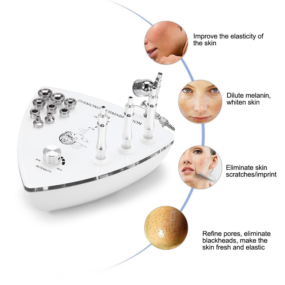 Microdermoabrasion, punta de diamante.