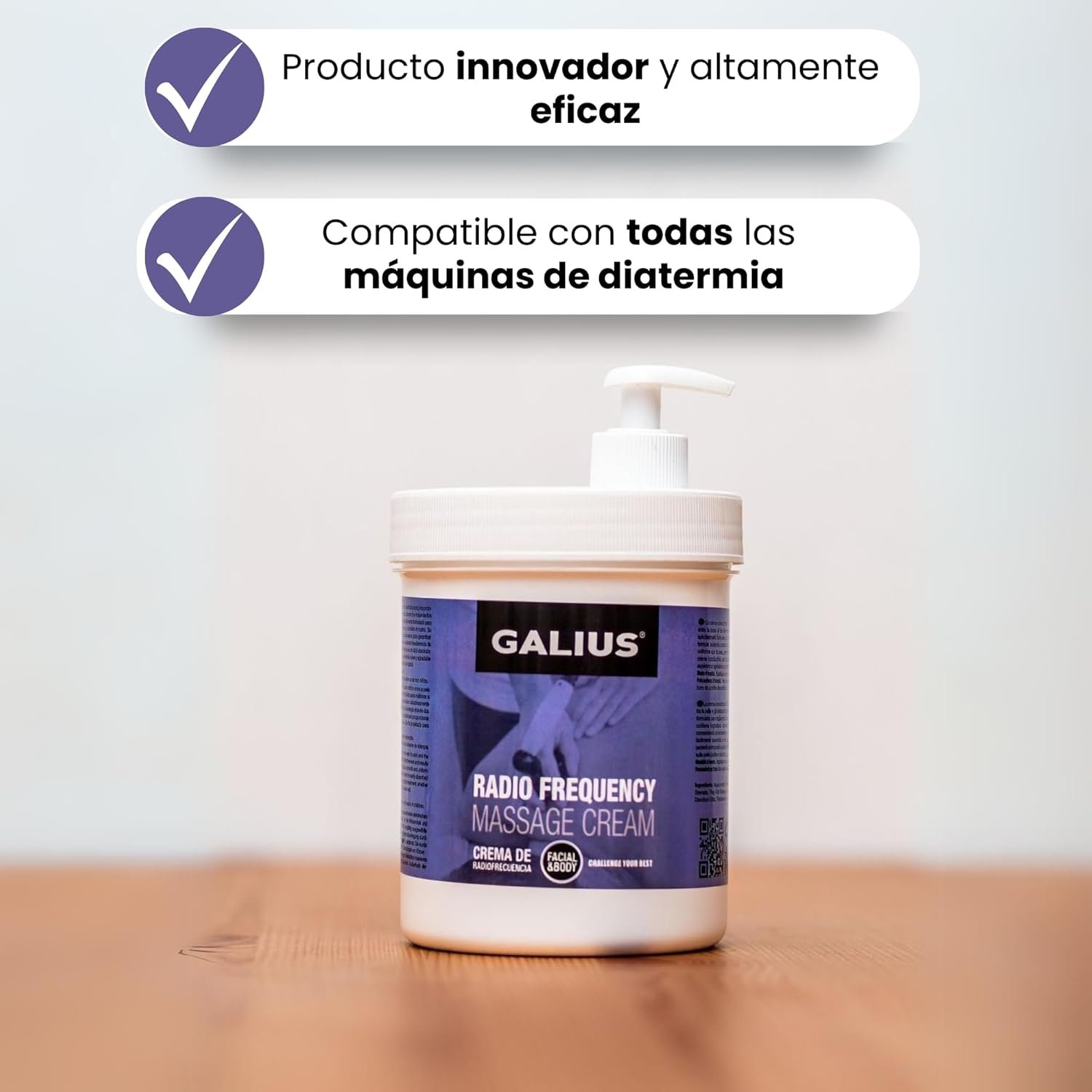 Crema de Radiofrecuencia Corporal y Facial con Tratamiento de Diatermia,1000ml - Imagen 3