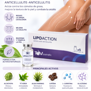 Cóctel Lipoaccion, 5und-10ml.
