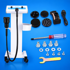 Aparato masajeador vibratorio para celulitis.